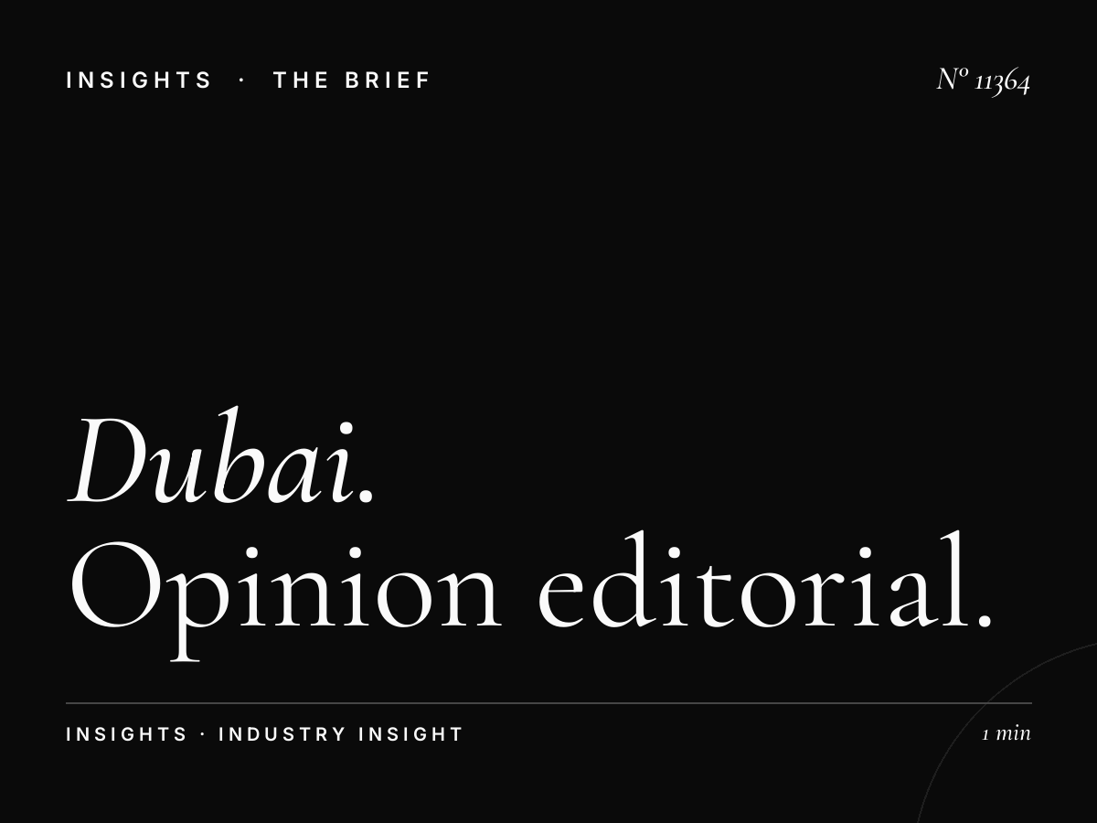 Dubai Eye Opinion Programs: Opinion Editorial Talk