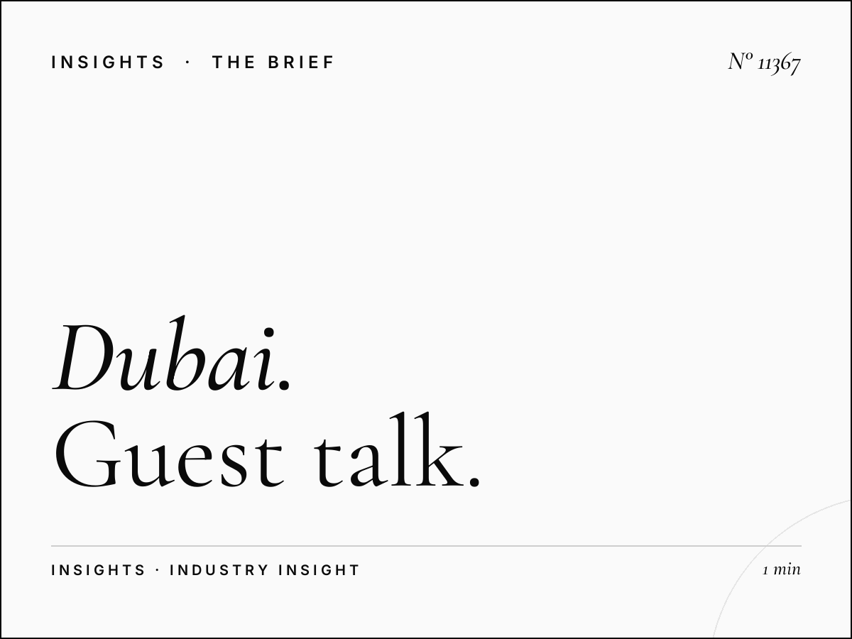 Dubai Eye 103.8 Expert Interviews: Expert Guest Talk