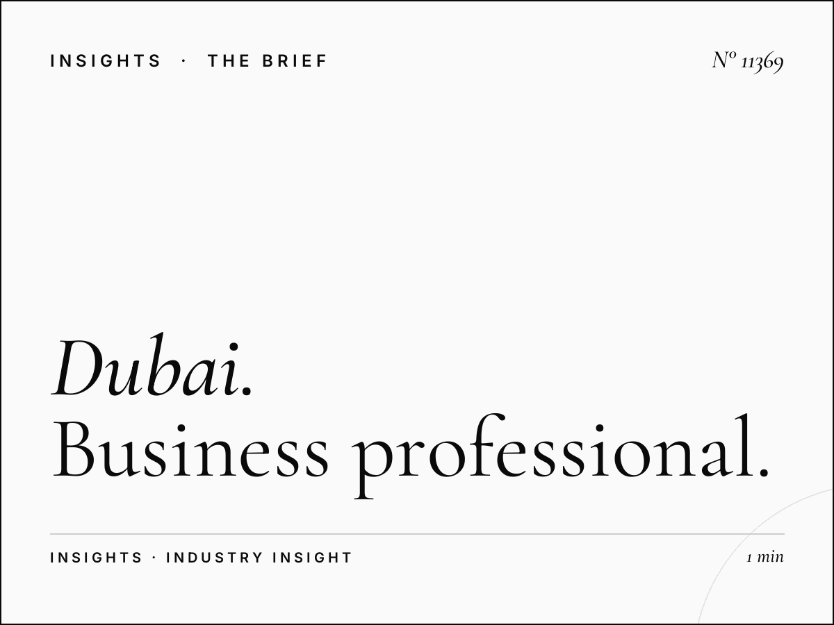 Dubai Eye 103.8 Business Hour: Business Professional Talk