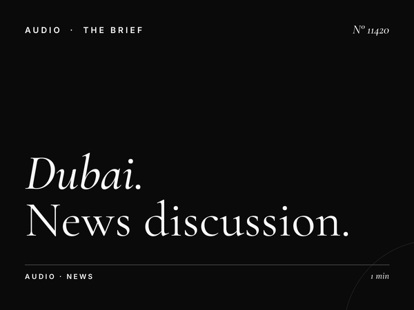 Dubai Eye 103.8 News Analysis: News Discussion Talk Radio for Strategic Brand Communication