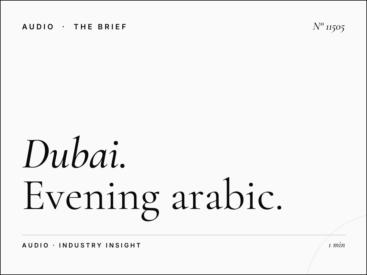 Dubai FM Drive Time: Evening Arabic Commuter Advertising