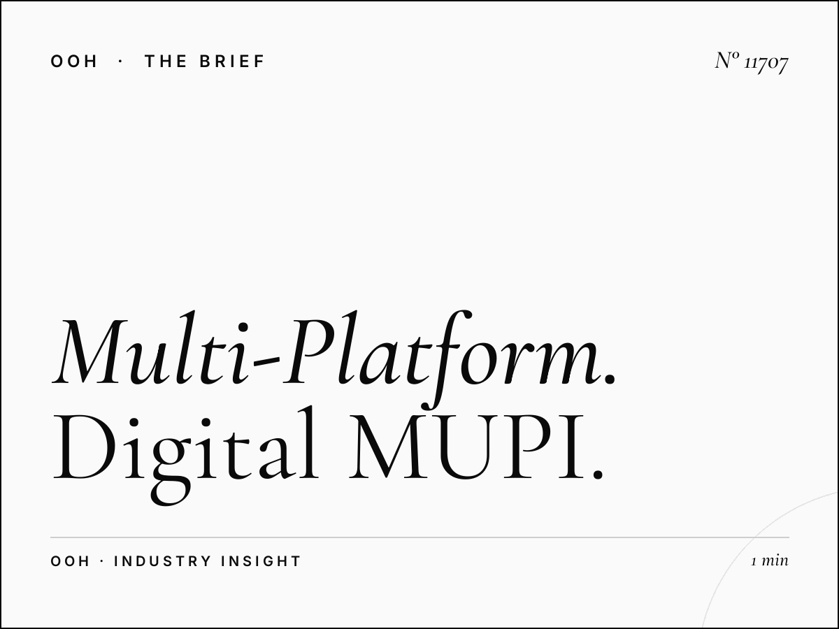 Multi-Platform Madinah: Digital MUPI Campaign