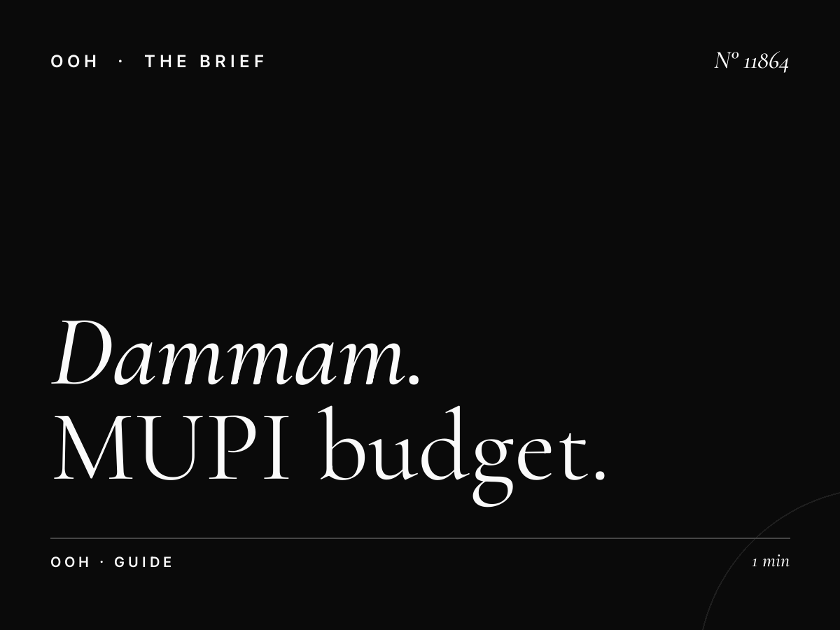 Dammam Khobar Digital Street Cost: MUPI Budget Guide