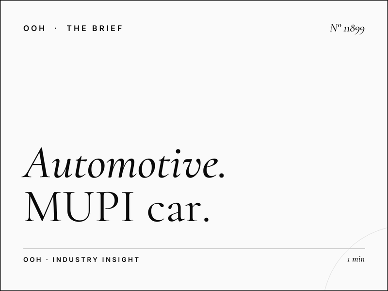 Automotive Brands Dammam Khobar Digital: MUPI Car Advertising