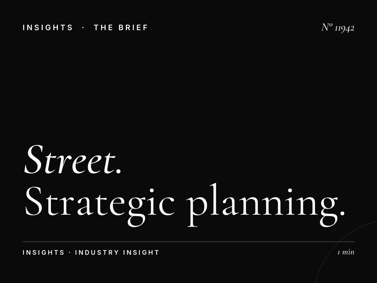 Street Furniture Campaign Riyadh: Strategic Planning