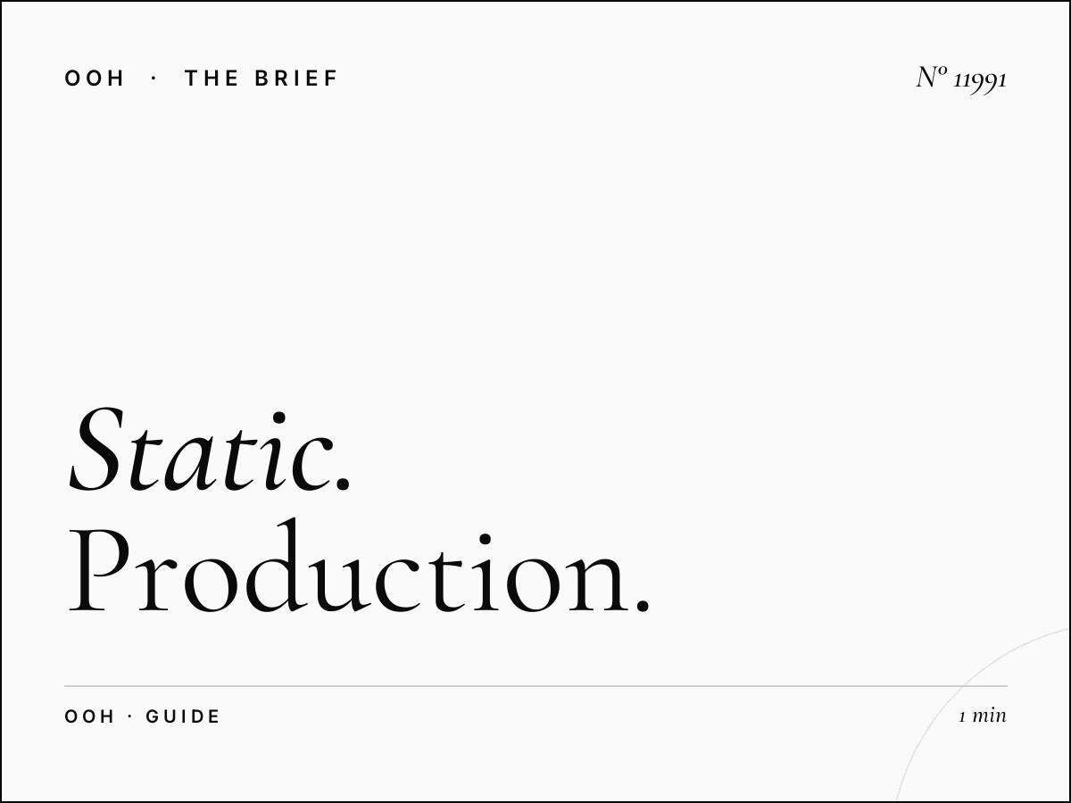 Static MUPI Material Specs Riyadh: Production Guide for Outdoor Advertising Success