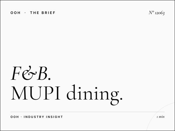 F&B Restaurants Riyadh Digital: MUPI Dining Street