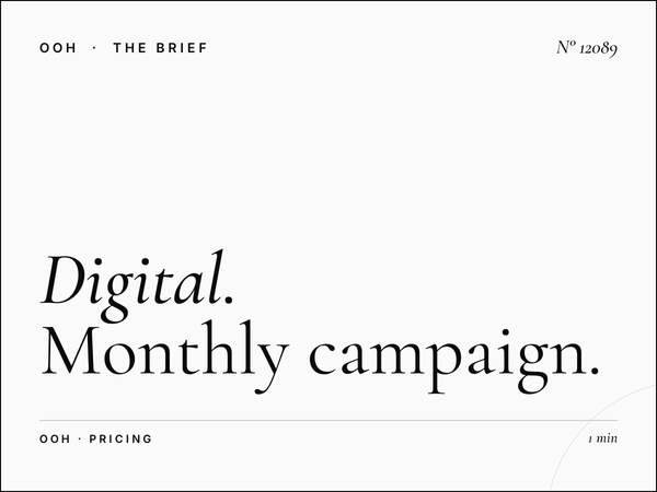 Digital MUPI Rates Riyadh: Monthly Campaign Pricing
