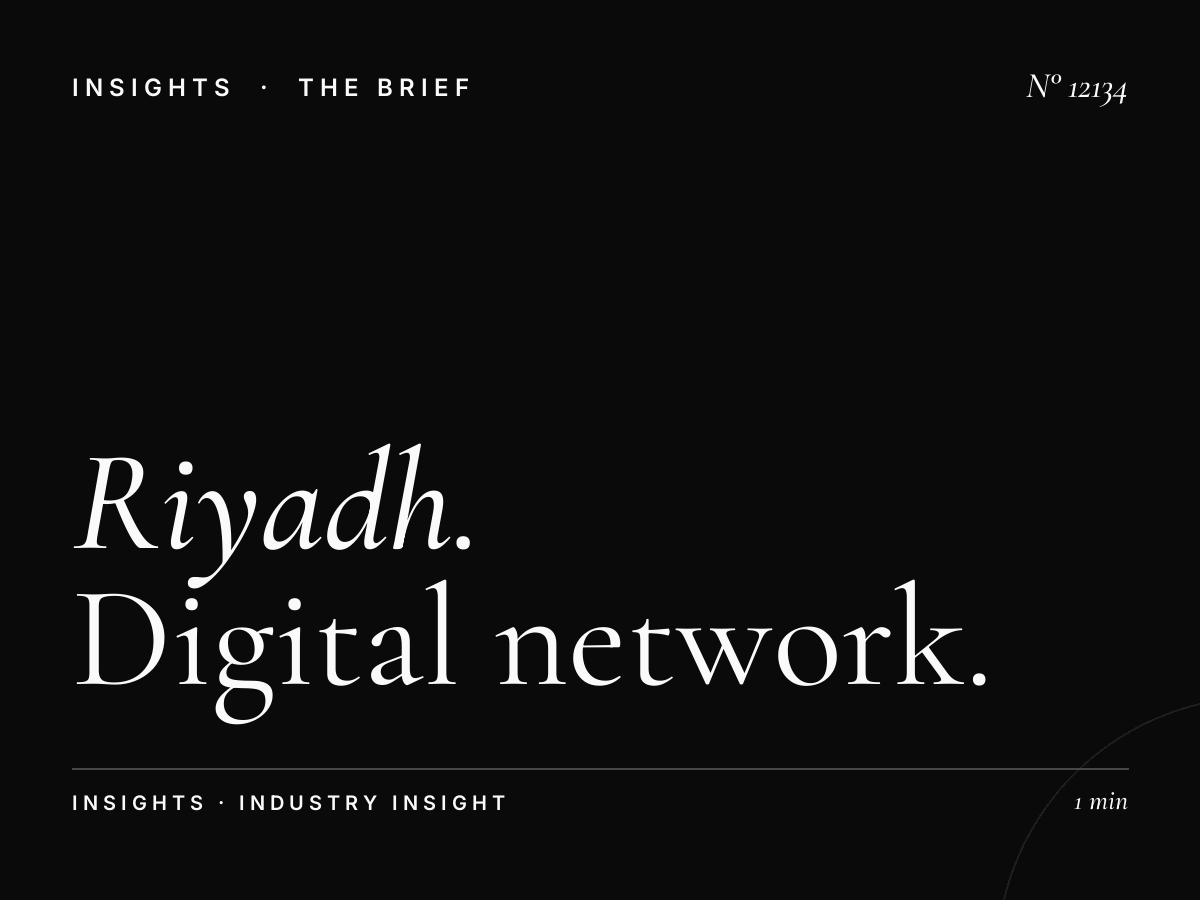 Riyadh Boulevard Screen Locations: Digital Network
