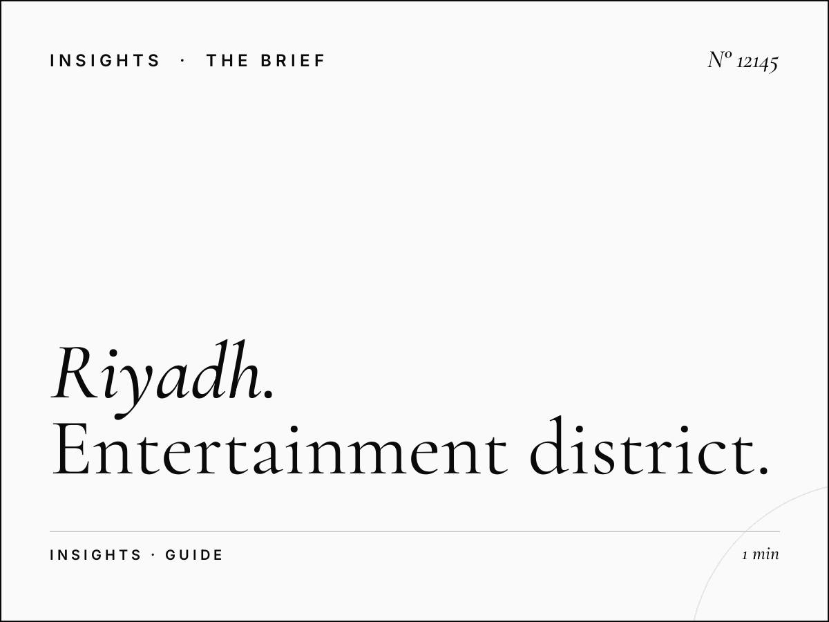 Riyadh Boulevard City Screens: Complete Entertainment District Guide