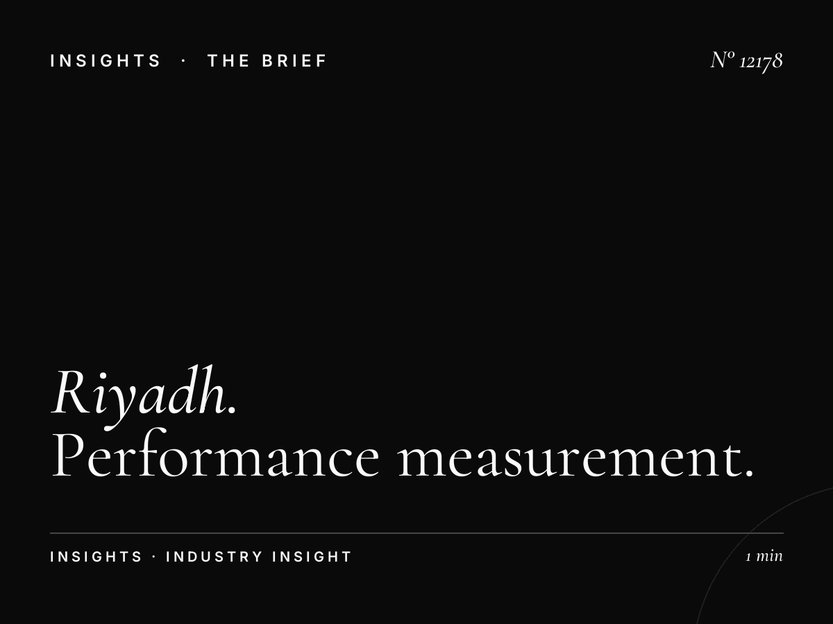 Riyadh Boulevard City Screens ROI: Performance Measurement