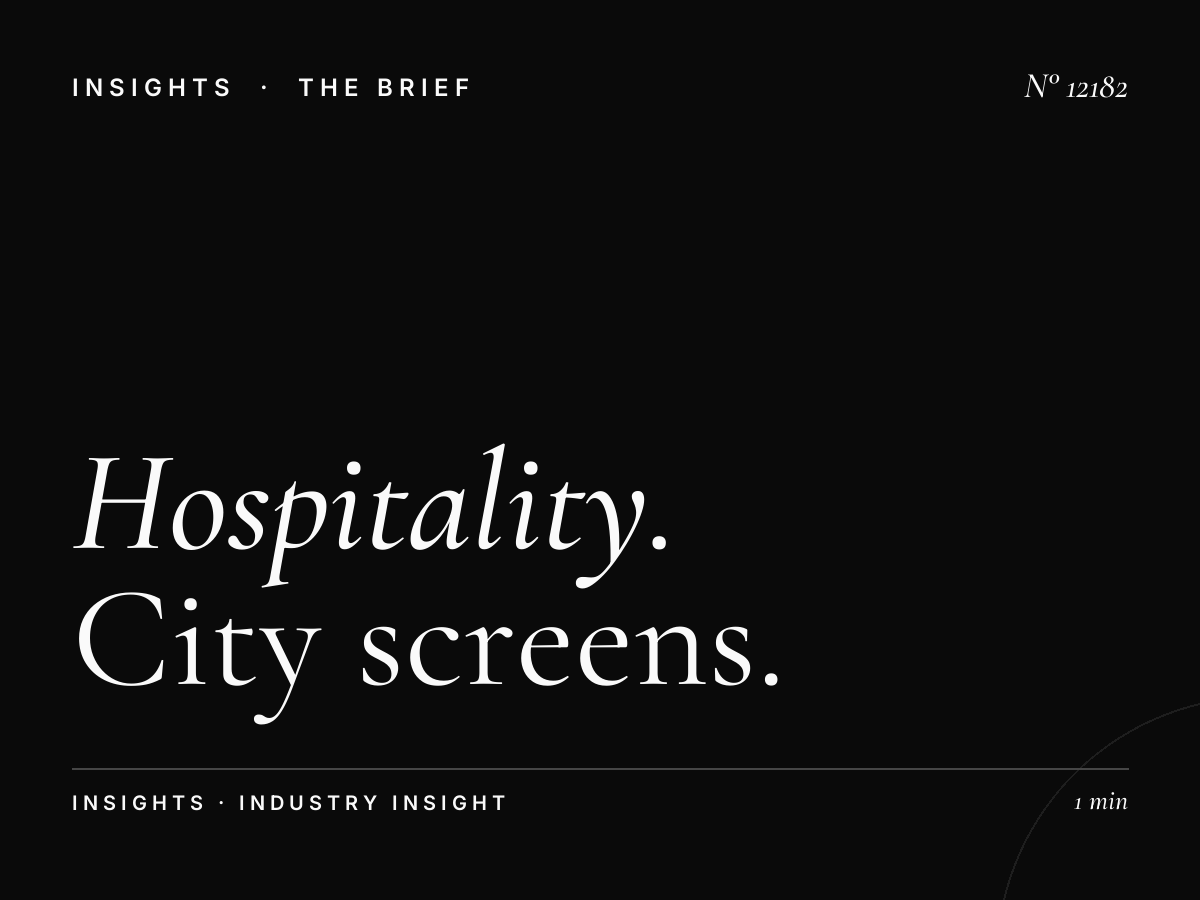 Hospitality Riyadh Boulevard: City Screens Hotels