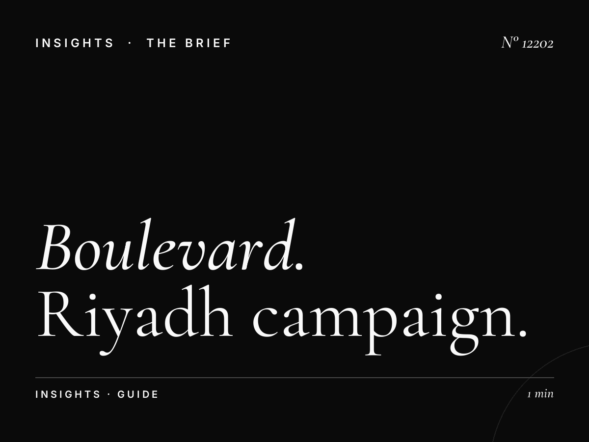 Boulevard Screens Advertising: Riyadh Campaign Guide