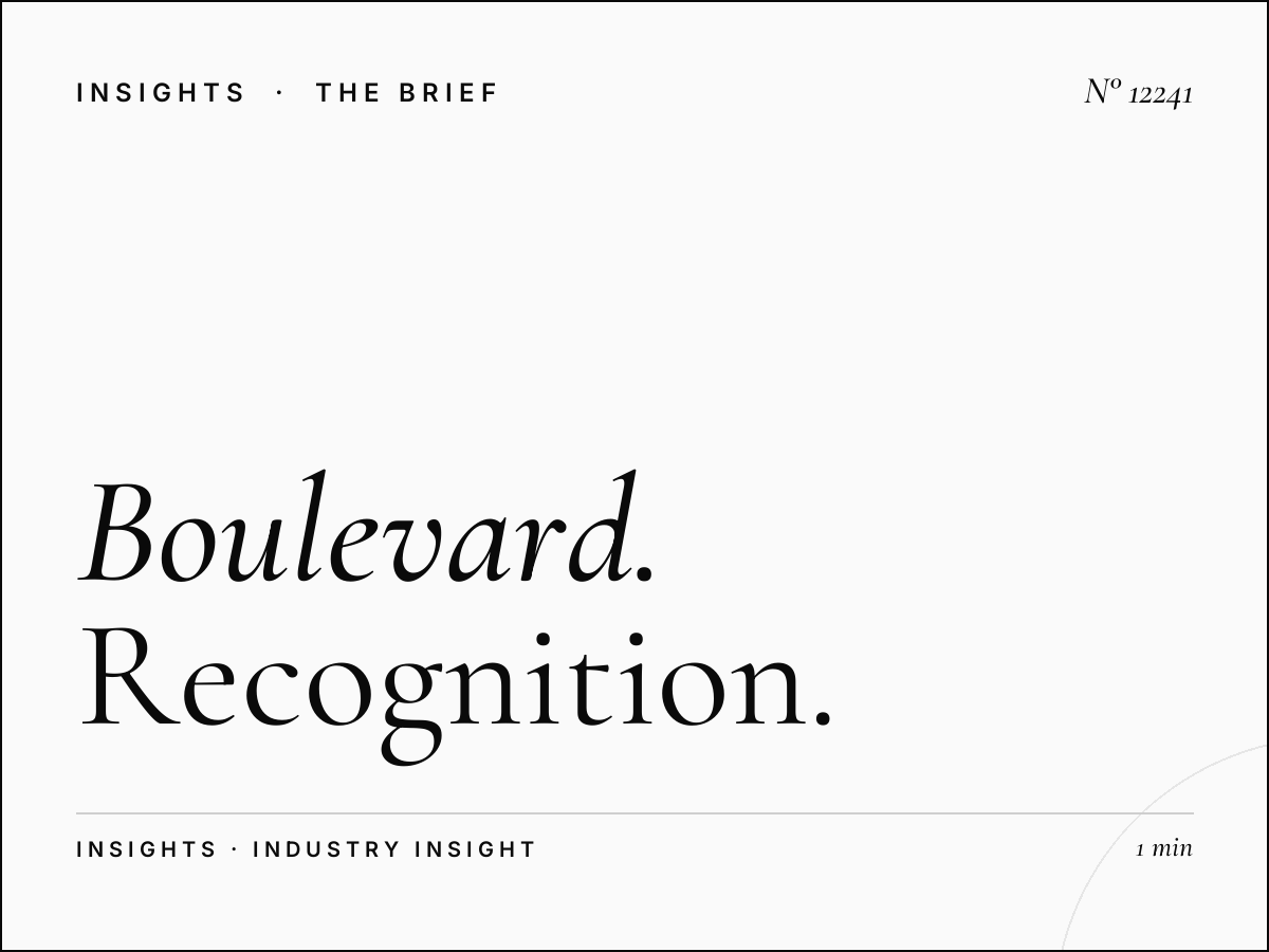 Boulevard Screens Brand Impact Riyadh: Recognition