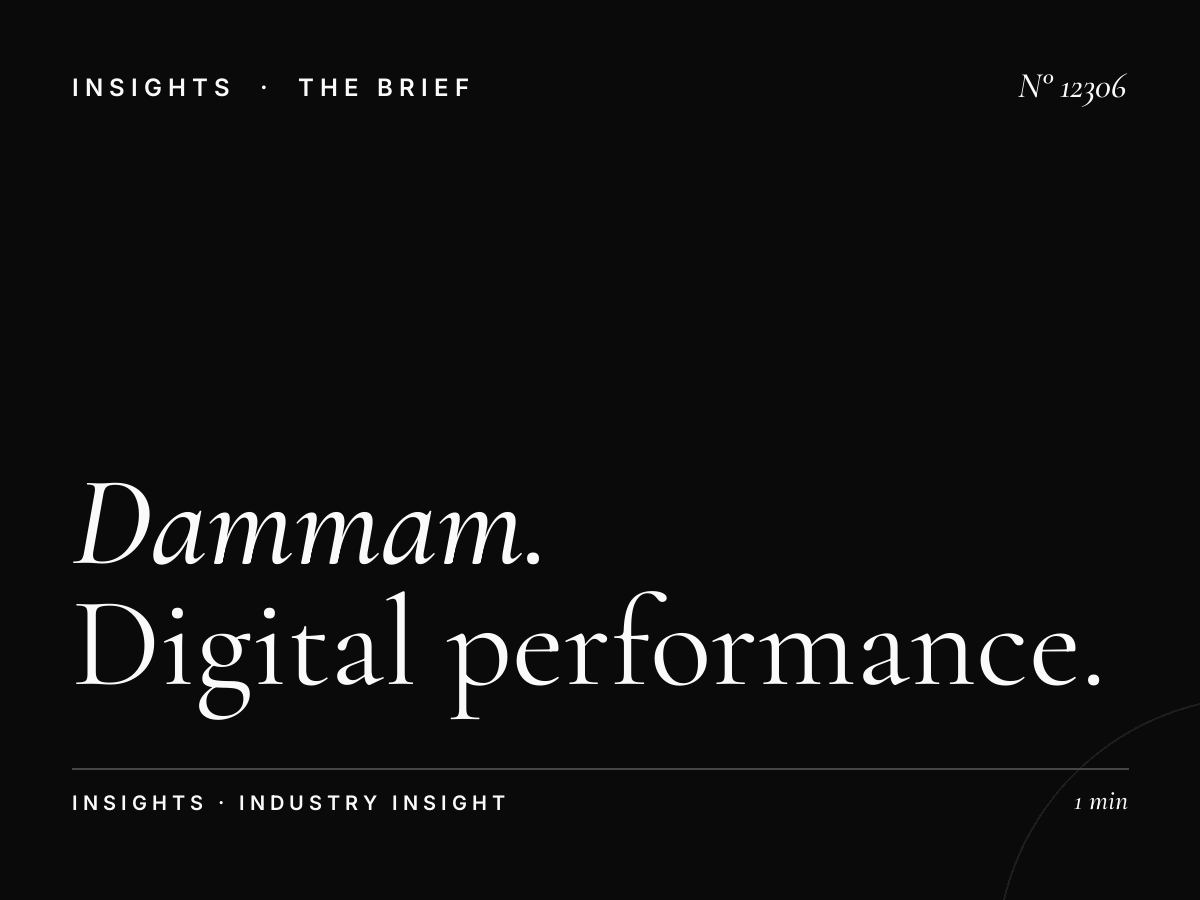 Dammam Khobar LED 3 ROI: Digital Performance Measurement