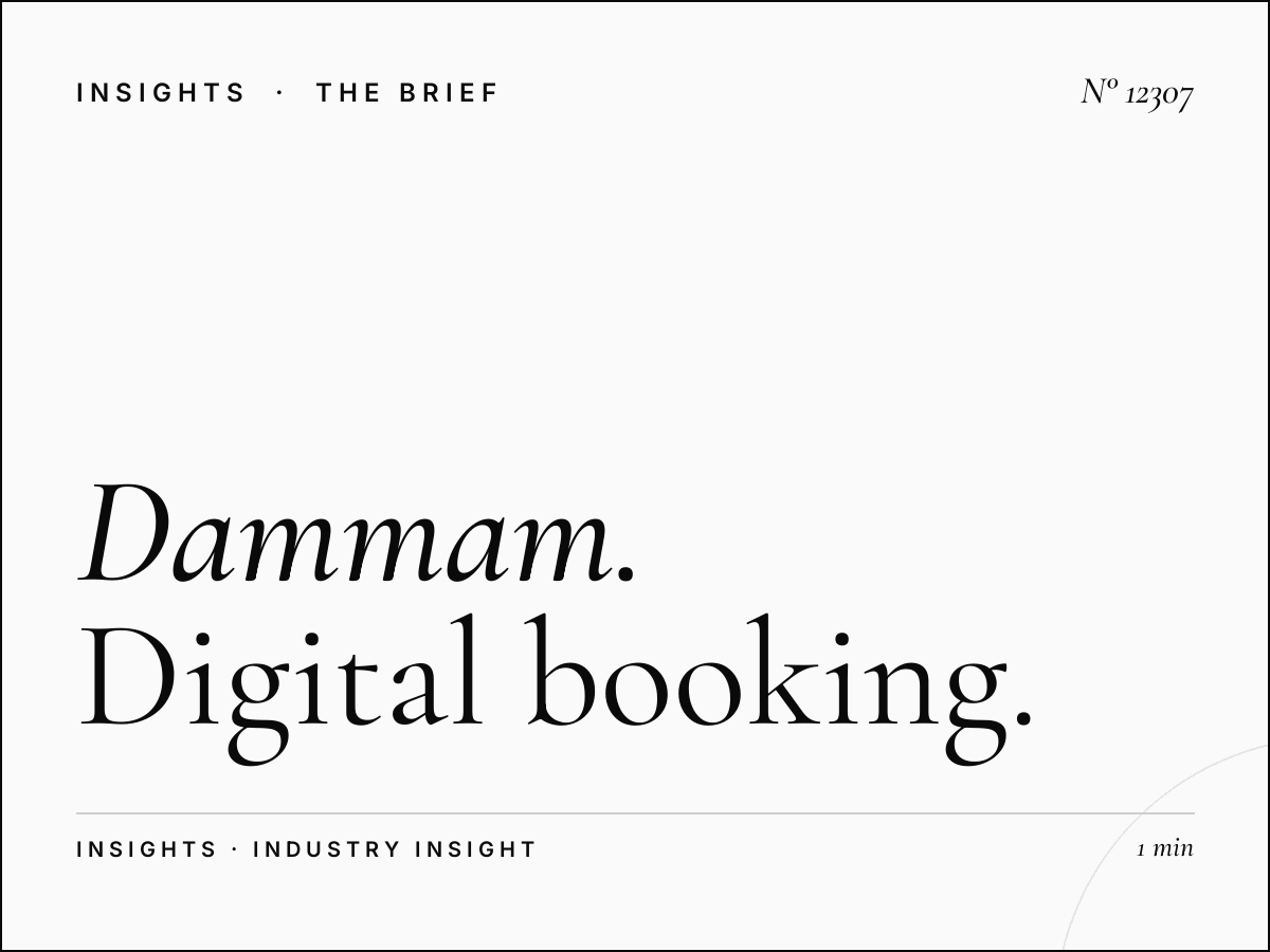Dammam Khobar 3 LED Contracts: Digital Booking Terms