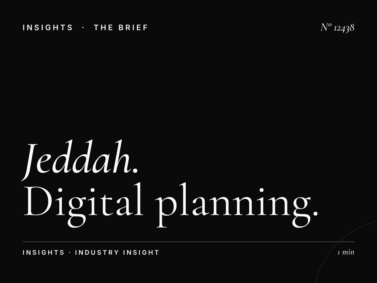 Jeddah LED 7 Campaign: Digital Planning Strategy