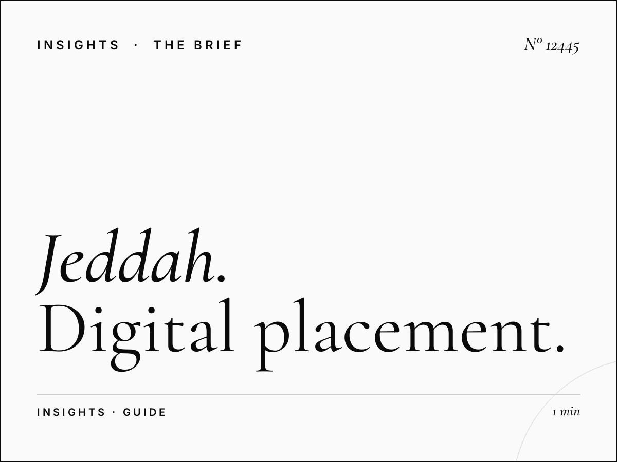 Jeddah 7 LED Location: Digital Placement Guide