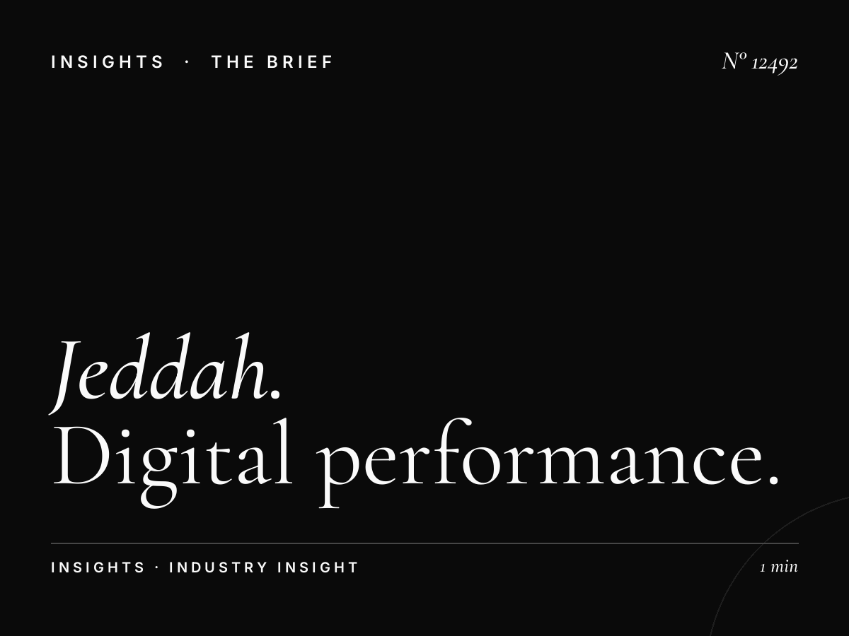 Jeddah LED 7 ROI: Digital Performance Measurement
