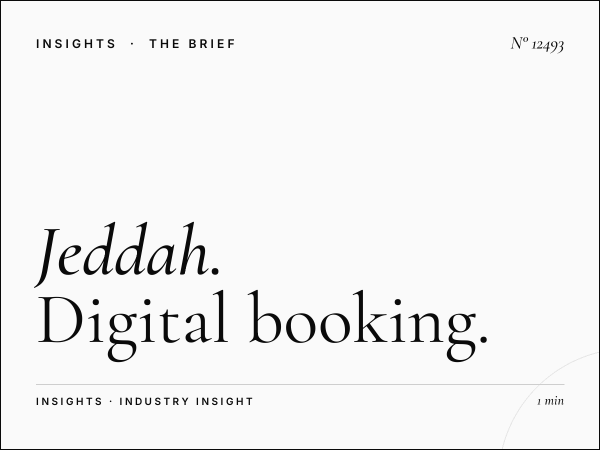 Jeddah 7 LED Contracts: Digital Booking Terms