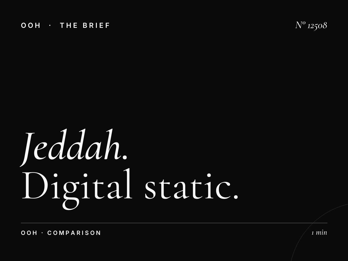 Jeddah LED vs Static: Digital Static Comparison for Outdoor Advertising Success