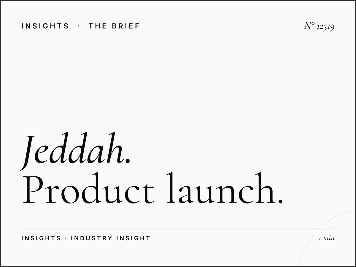 Jeddah LED 7 Launch: Product Launch Digital Marketing in Saudi Arabia's Commercial Capital