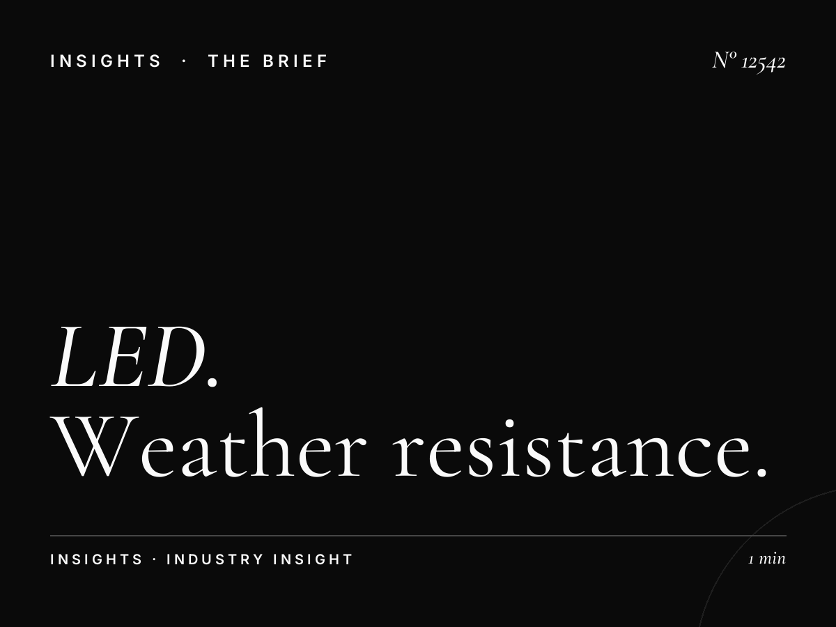 LED 7 Durability Jeddah: Weather Resistance and Performance in Extreme Conditions