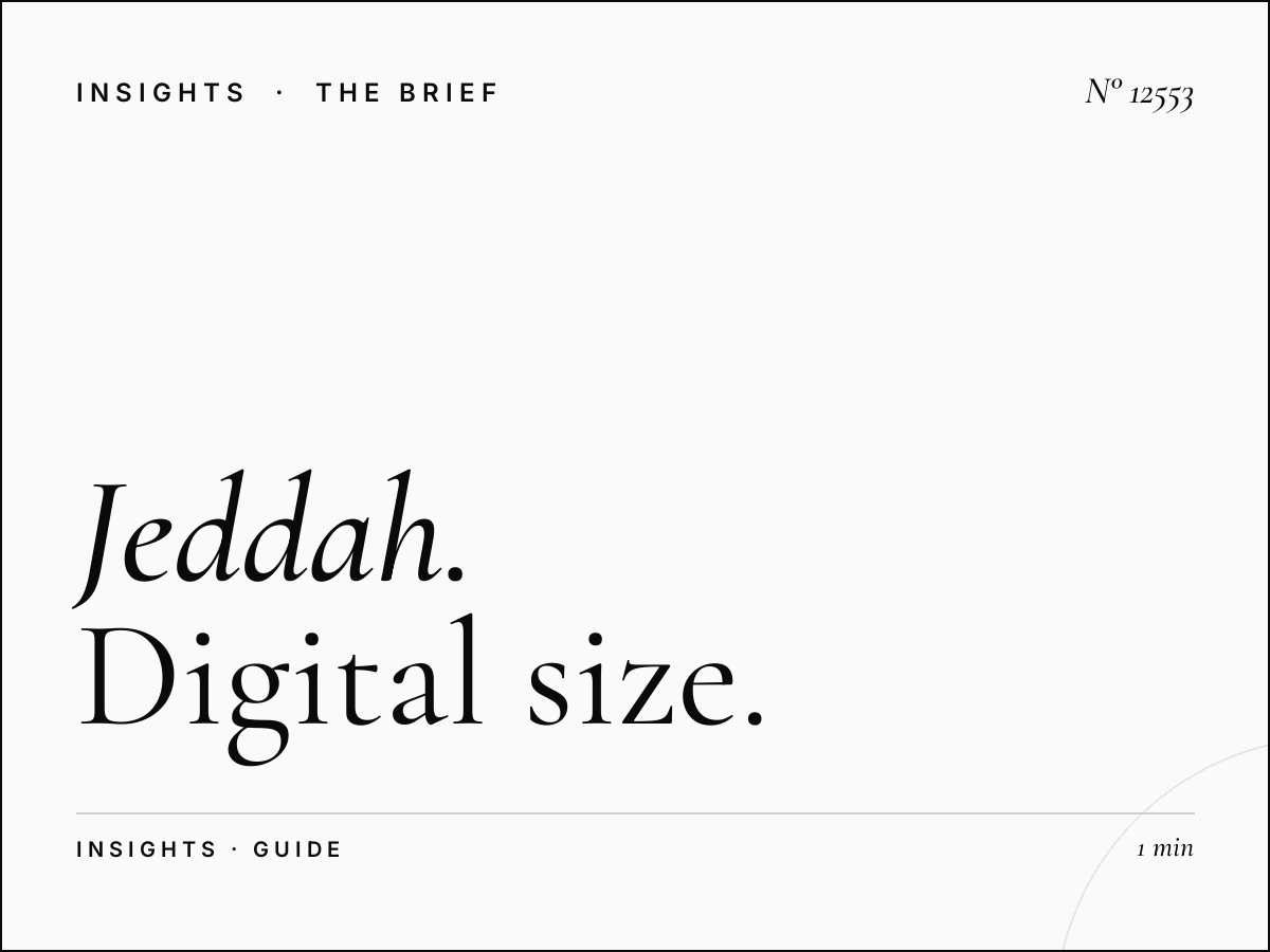 Jeddah 5 LED Format: Digital Size Guide