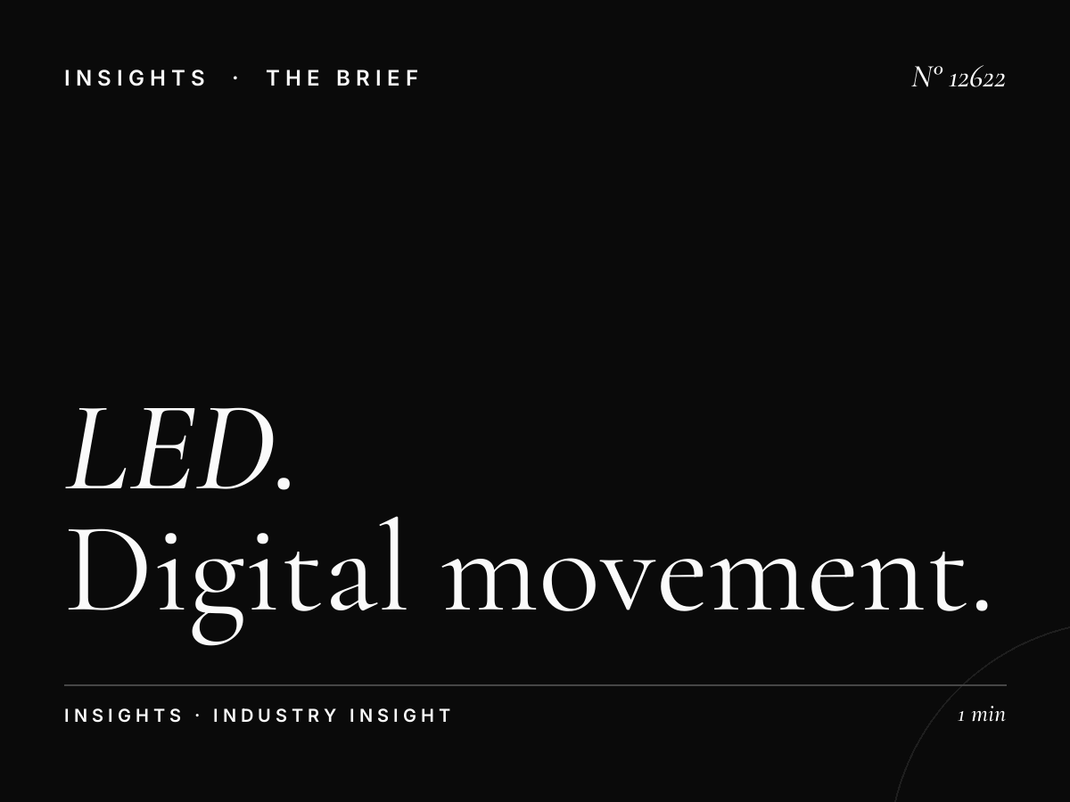 LED 5 Video Content Jeddah: Digital Movement