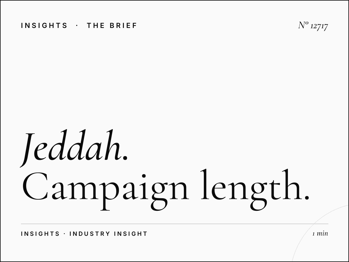 Jeddah LED 3 Duration: Campaign Length Options