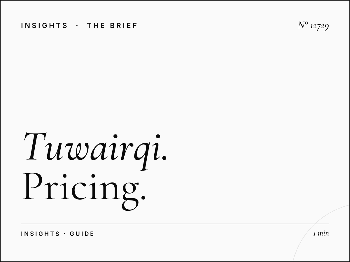 Tuwairqi Tower Screens Cost: Complete Pricing Guide 2025