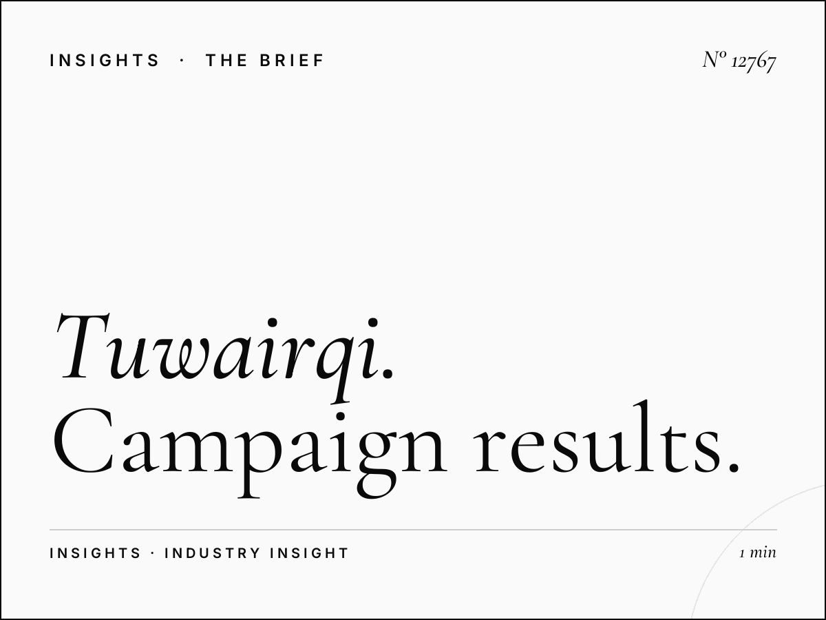 Tuwairqi Tower Effectiveness: Campaign Results