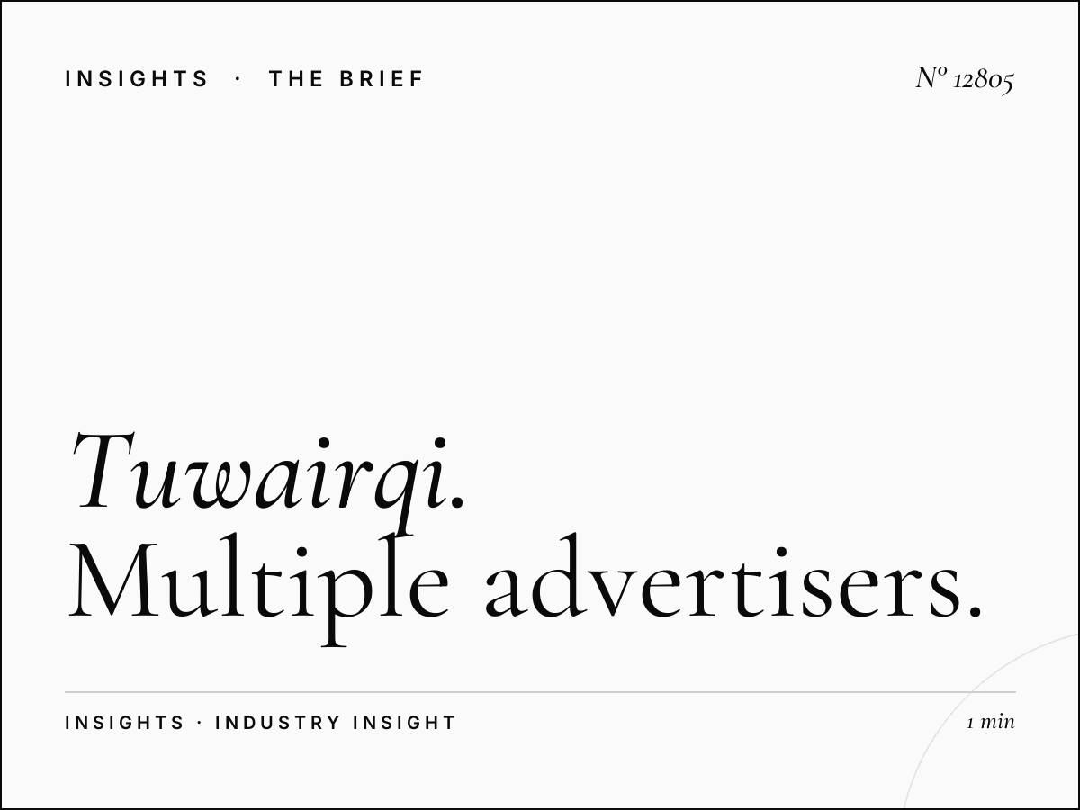 Tuwairqi Tower Screens Rotation: Multiple Advertisers