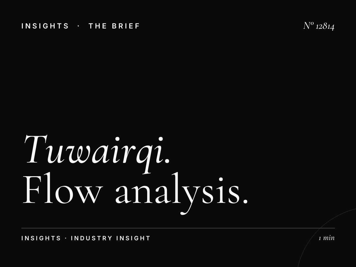 Tuwairqi Tower Screens Traffic: Flow Analysis