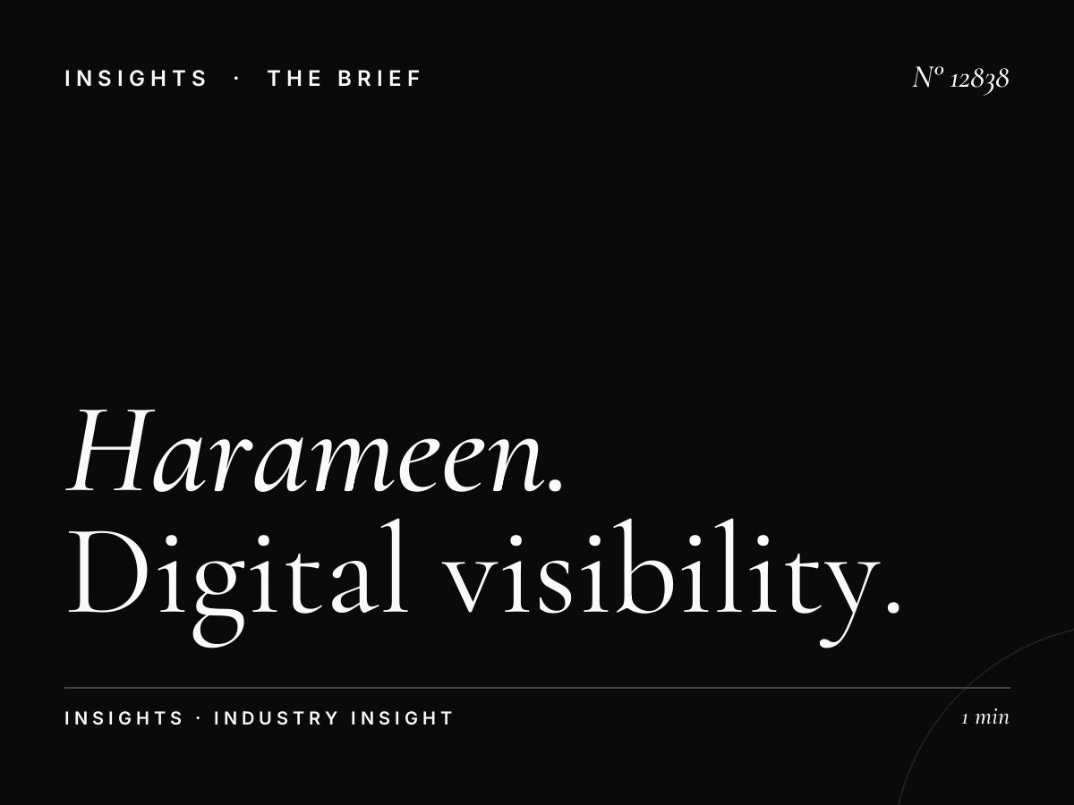 Harameen Wall Screen Impact: Digital Visibility
