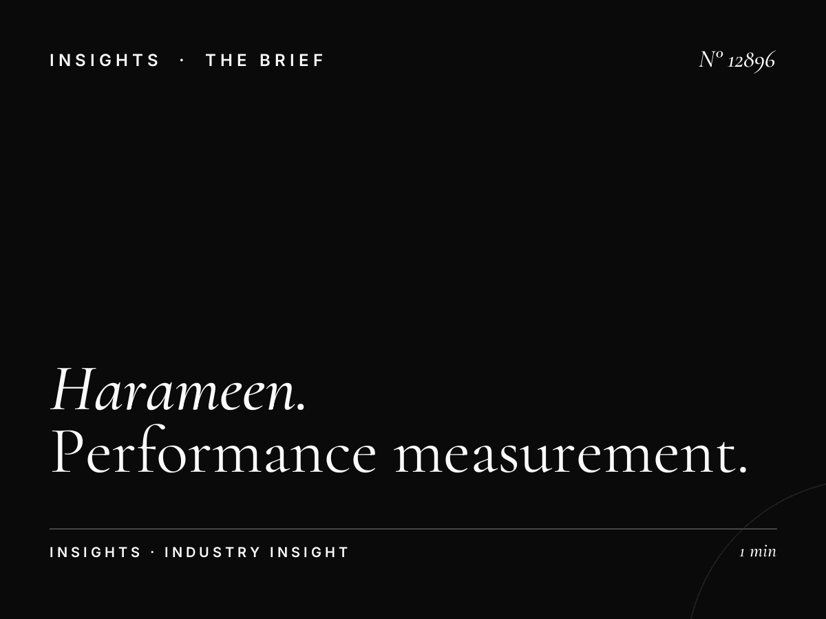 Al Harameen Wall Screen ROI: Performance Measurement