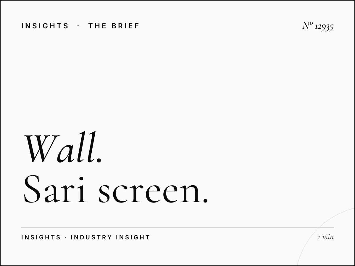 Wall Digital Design: Sari Screen Specifications Jeddah