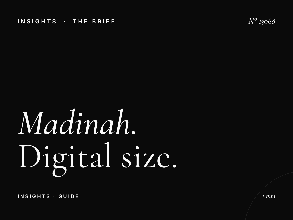Al Madinah Wall Screen Format: Digital Size Guide