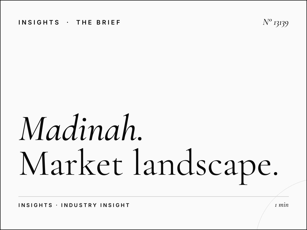 Al Madinah Wall Screen Competition: Market Landscape