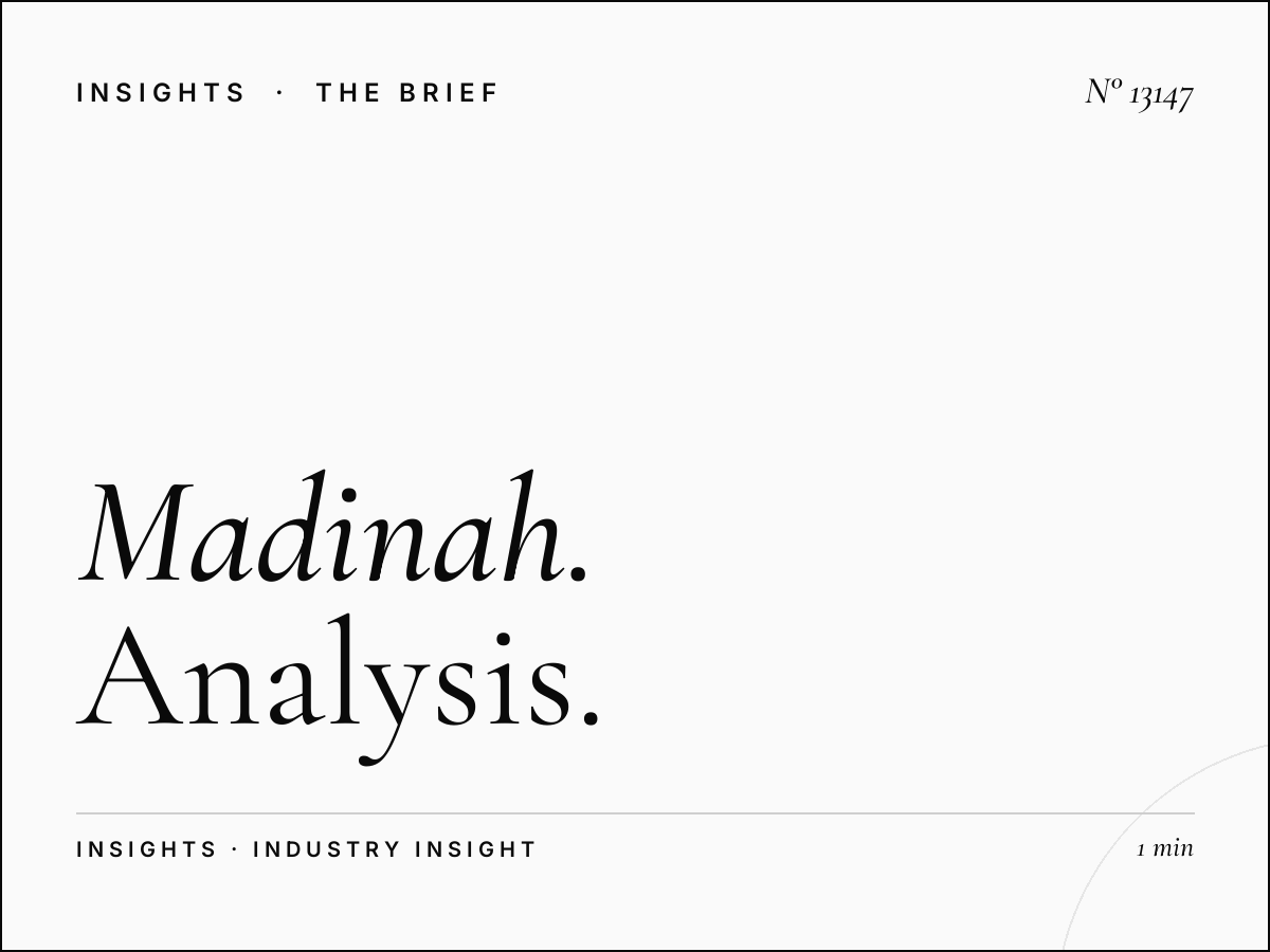 Madinah Wall Screen Audience Profile: Analysis