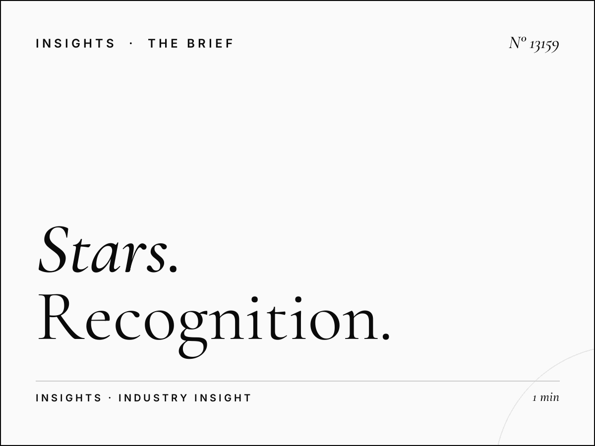 Stars Avenue Screen Brand Impact: Recognition
