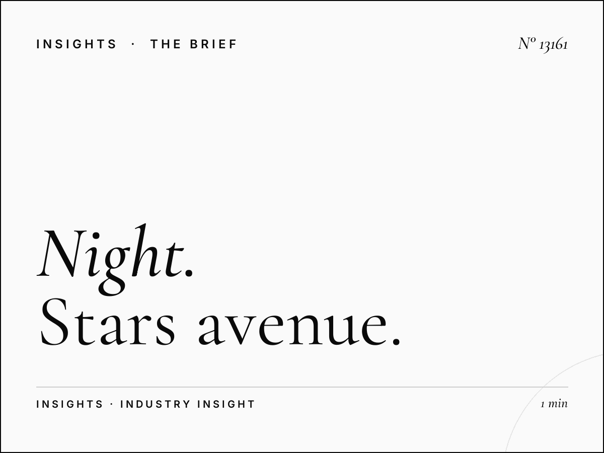 Night Entertainment Digital: Stars Avenue After-Dark