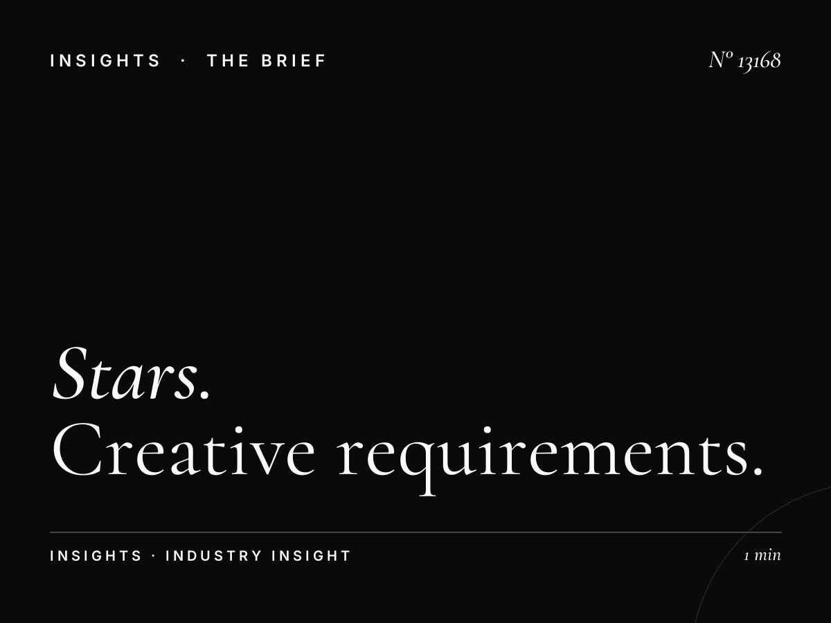 Stars Avenue Screen Content: Creative Requirements