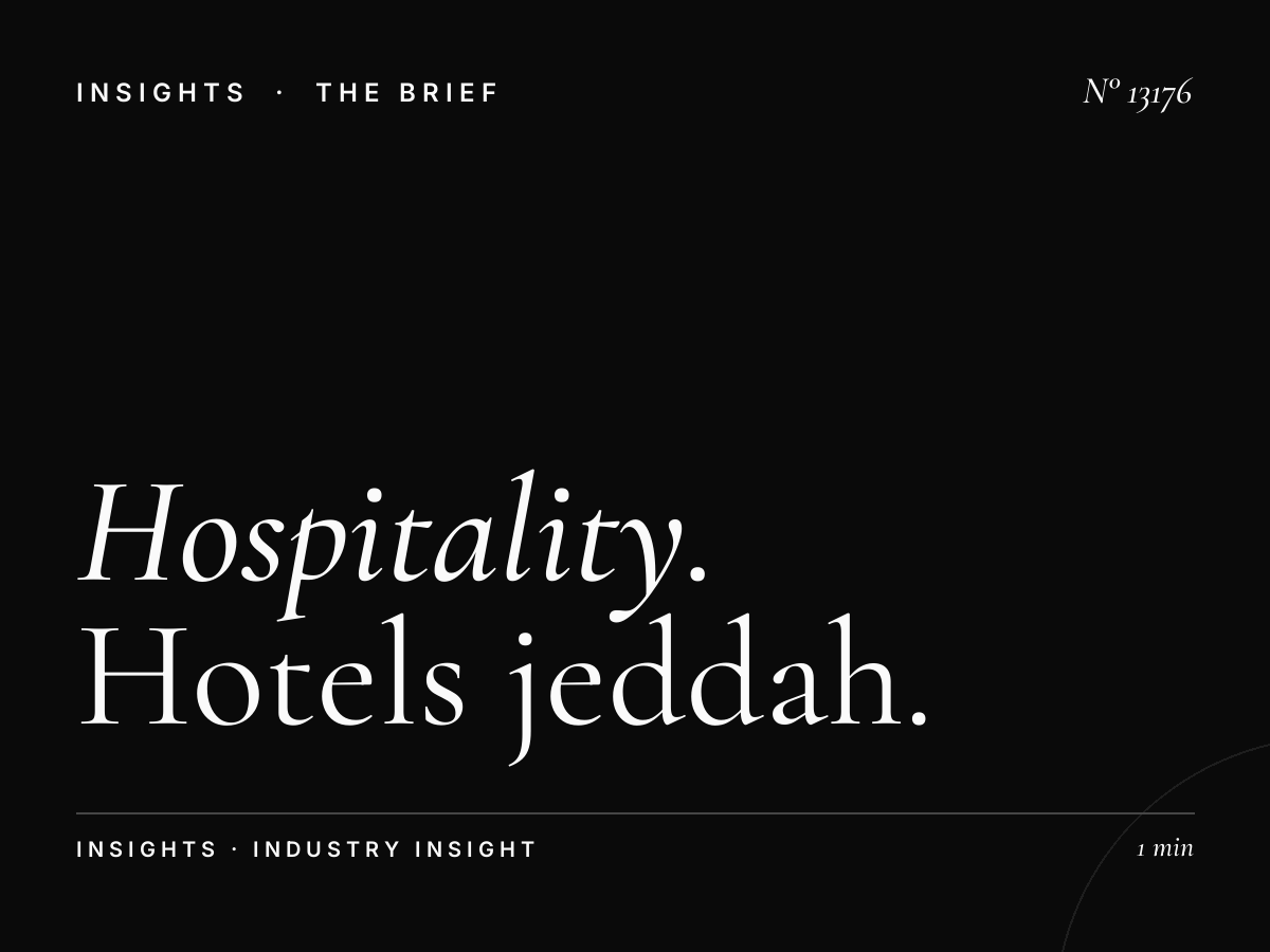 Hospitality Stars Avenue Screen: Hotels Jeddah