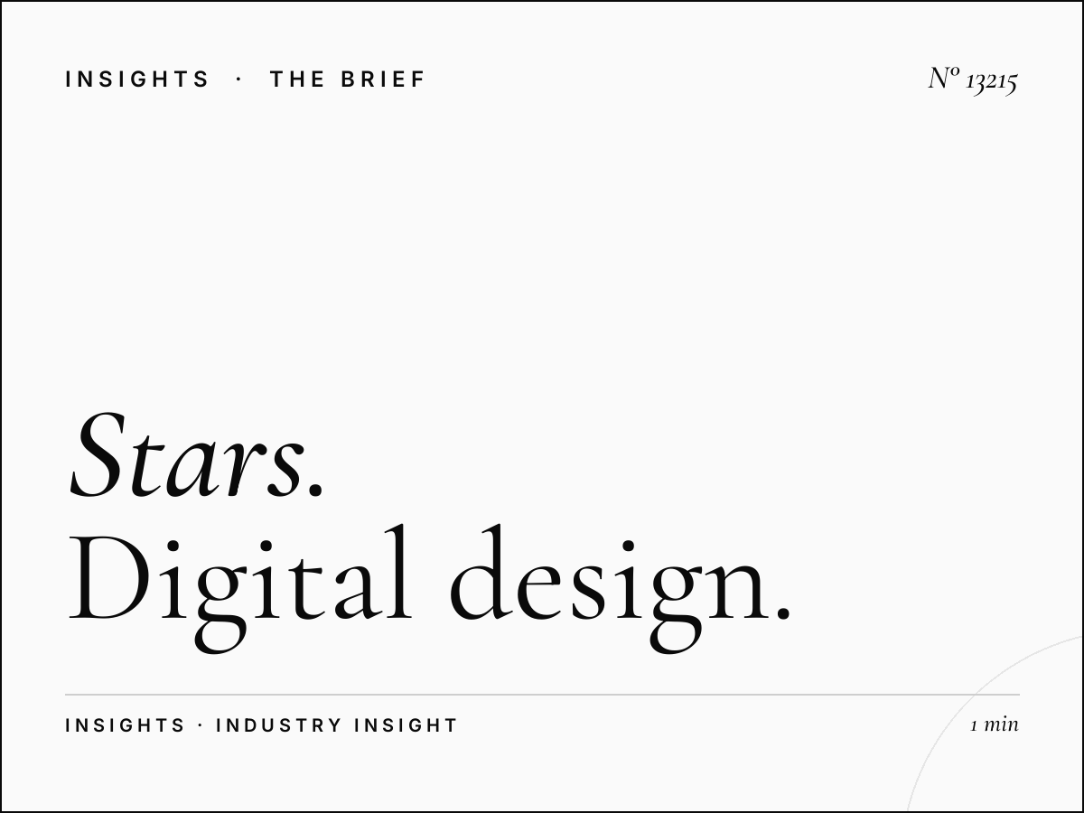 Stars Avenue Screen Creative: Digital Design Success