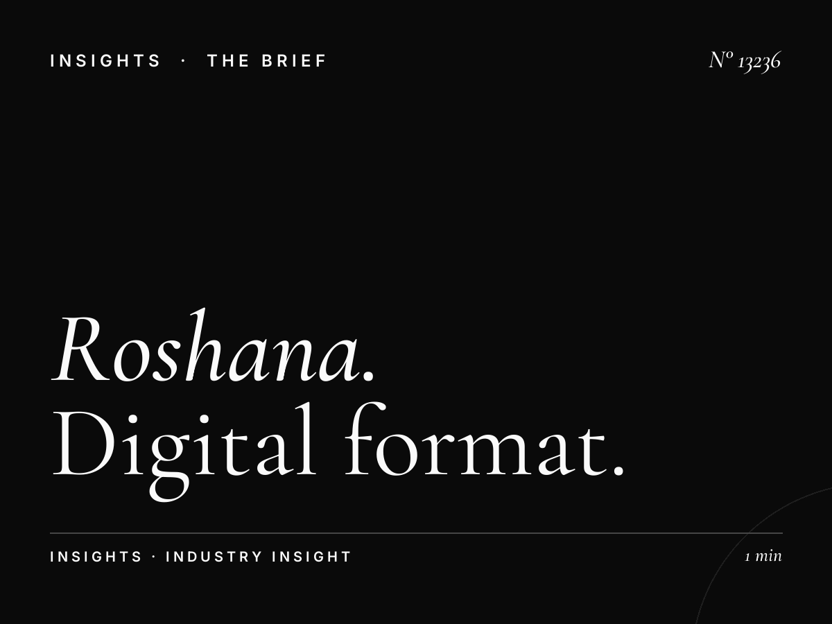 Roshana Tahlia Screen Size: Digital Format Specifications