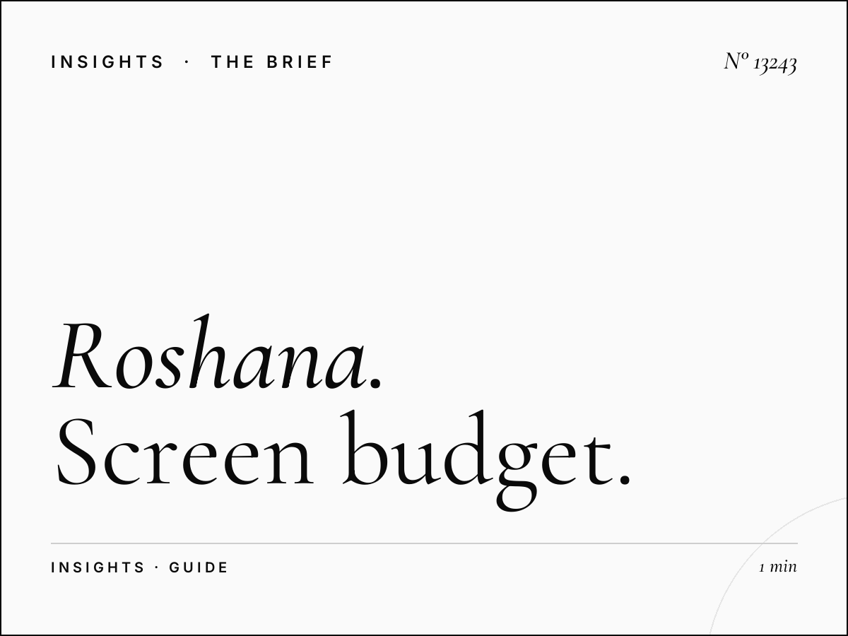 Roshana Tahlia Digital Cost: Screen Budget Guide Jeddah