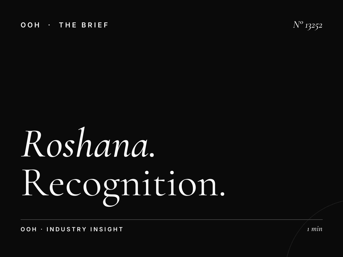 Roshana Tahlia Screen Brand Impact: Recognition Through Strategic Out-of-Home Advertising