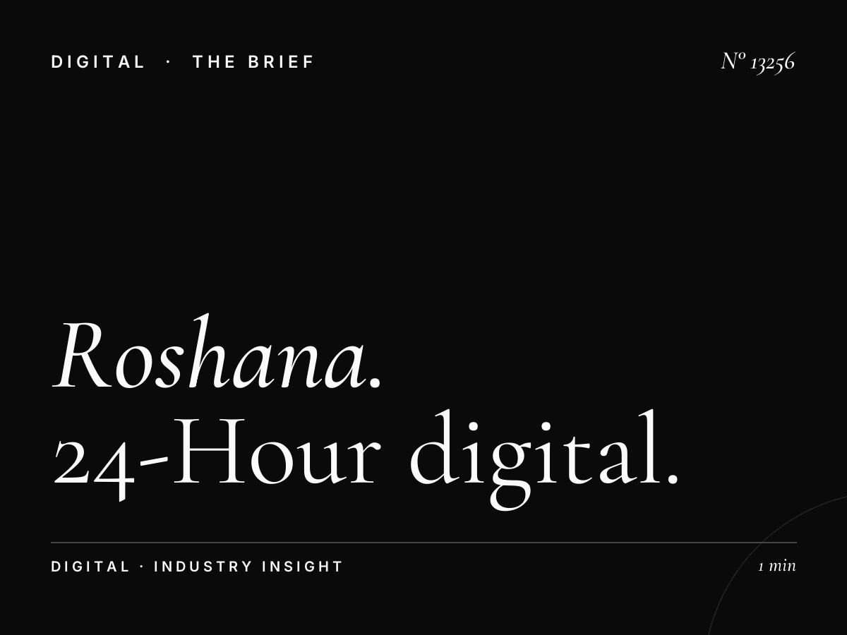 Roshana Tahlia Screen Visibility: 24-Hour Digital Advertising in High-Traffic Environments