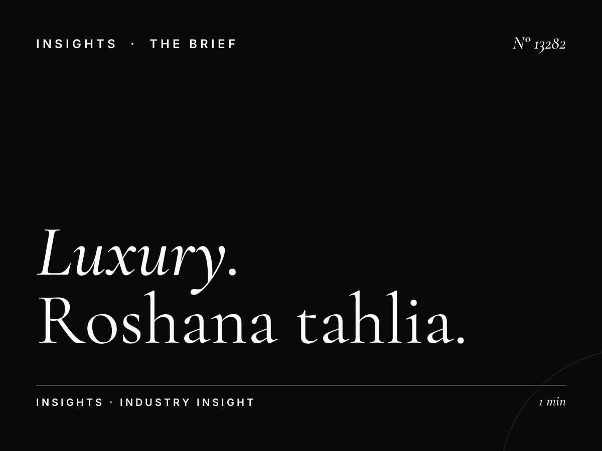 Luxury District Digital Visibility: Roshana Tahlia Effectiveness
